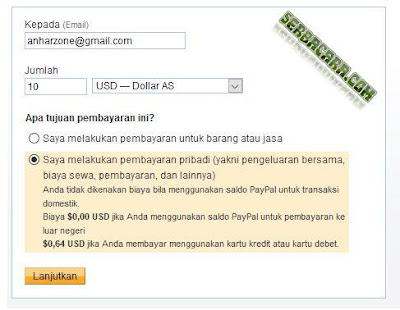 Cara Transfer Paypal