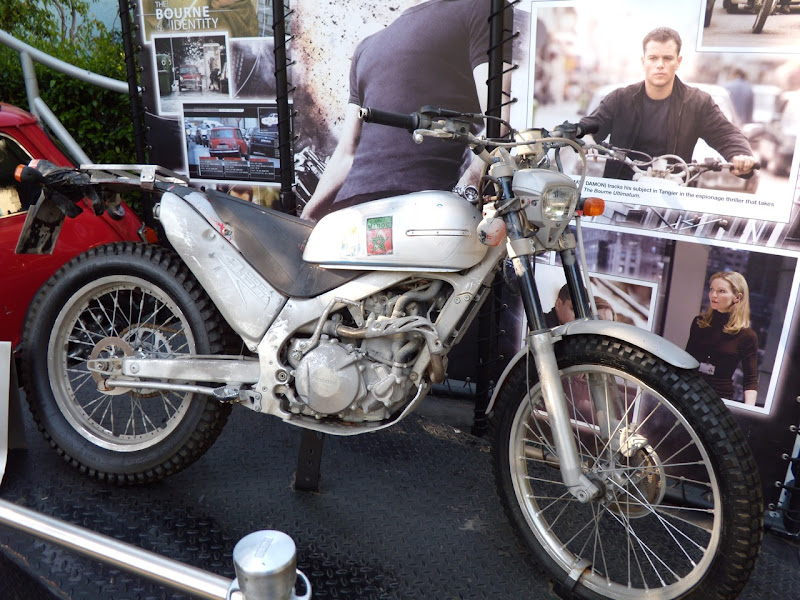 The Bourne Ultimatum original Honda motorcycle