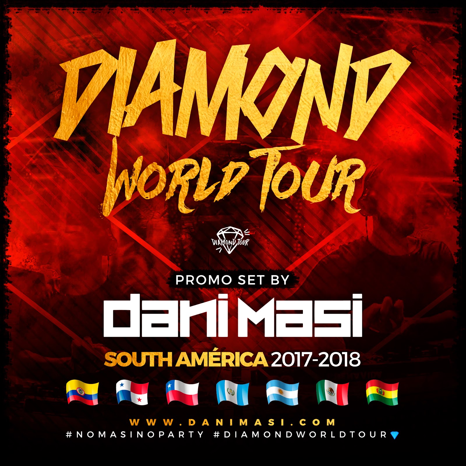 Dani Masi - Diamond World Tour (South America 2017 - 2018)