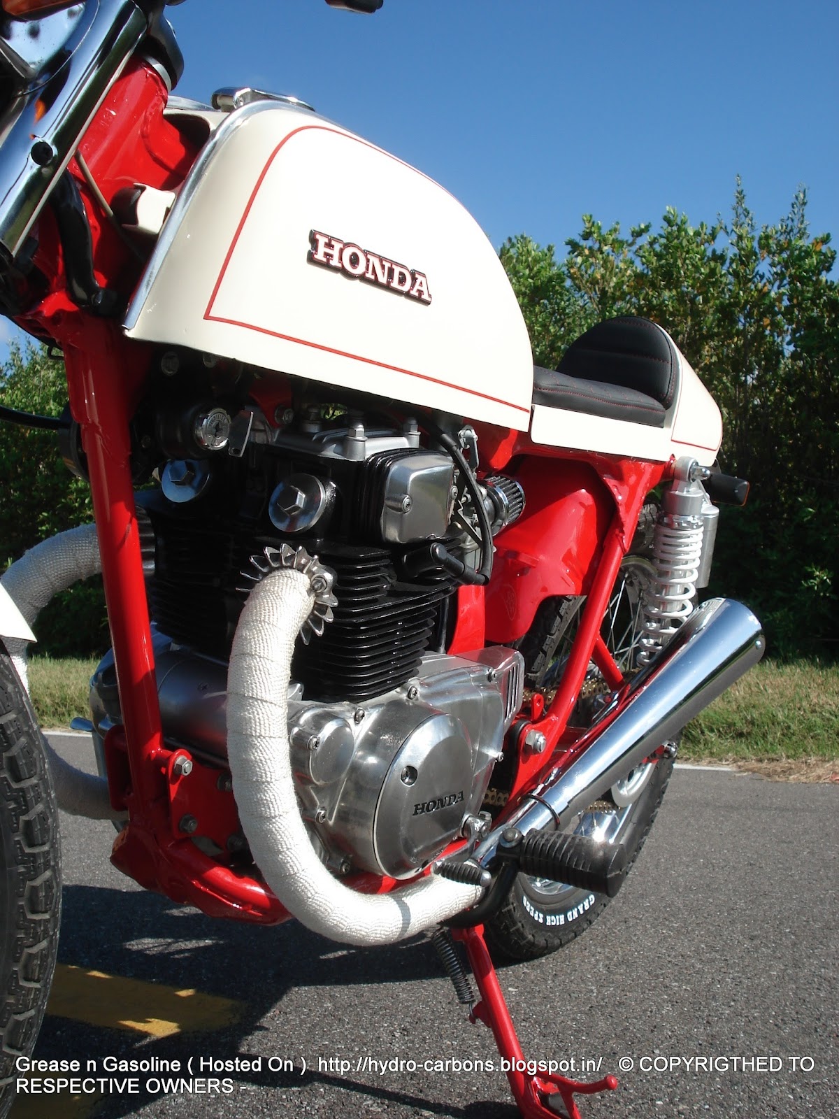 GET FEATURED   1975 Honda CB200T Cafe Racer   Throttle Mag