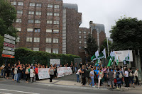 Protesta en la Fundación Miranda