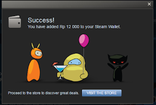 Cara Redeem Kode Voucher Steam Wallet