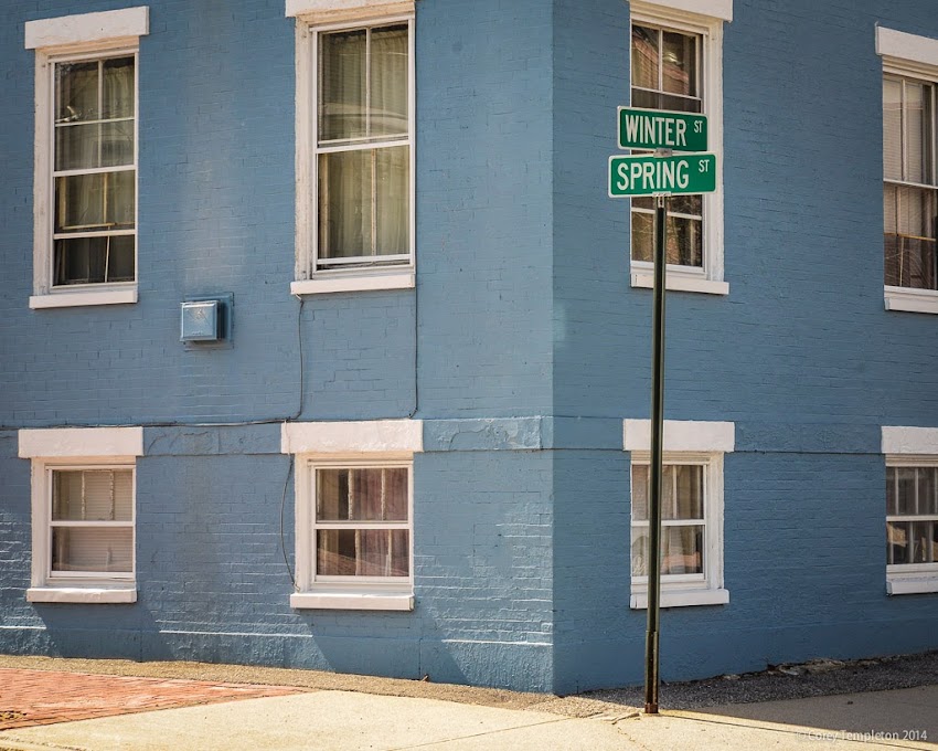 Portland, Maine Winter and Spring Streets in the West End photo by Corey Templeton