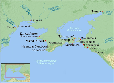 Colonies, Ancient Greece, Northern Black Sea Coast