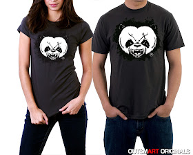Outsmart Originals x Jon-Paul Kaiser Warrior Panda T-Shirt