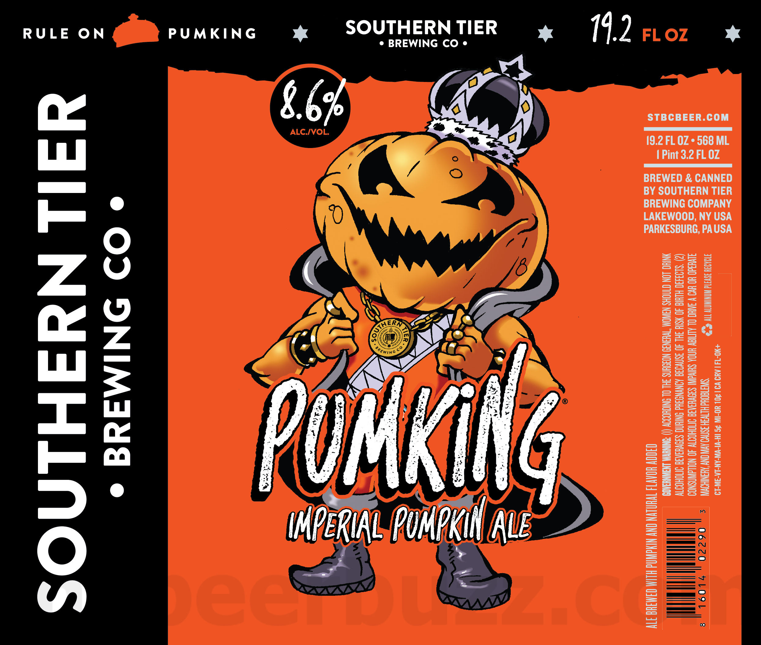 Southern Tier Pumking & Caramel Pumking Return In 19.2oz Cans