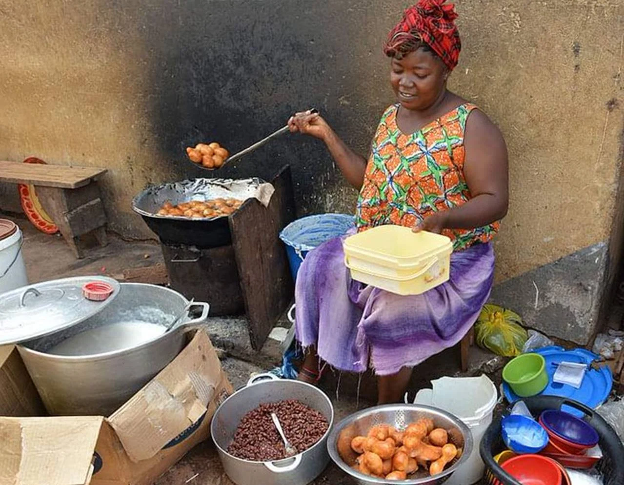 Profitez de la nourriture de rue