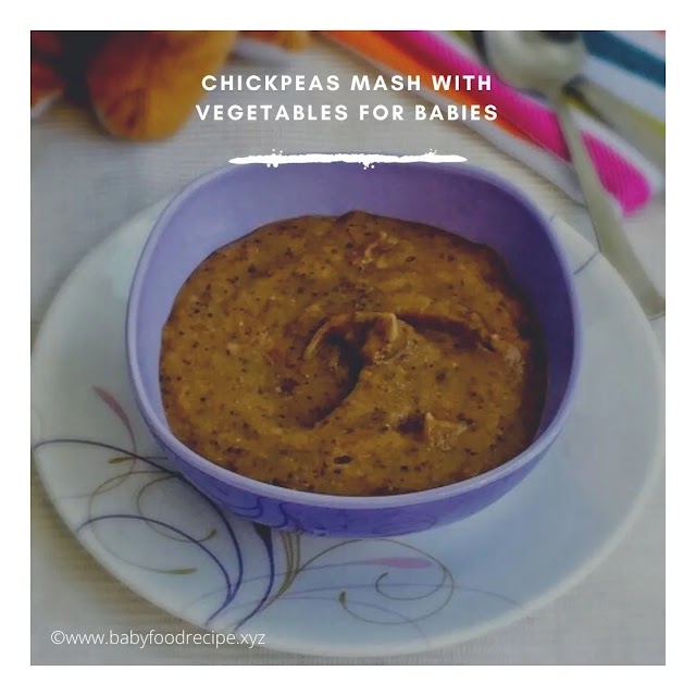 Chickpea Puree Baby Food | Chickpeas Puree | Baby Food    