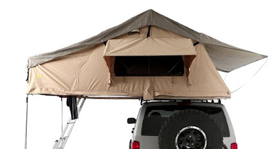 Car Top Tent Smittybilt Folded Tent, An AWESOME Camping Solution For Adventurous Overlanders !!