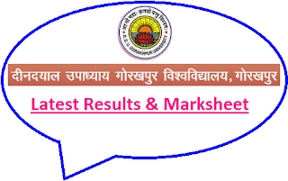 Gorakhpur University Results 2024