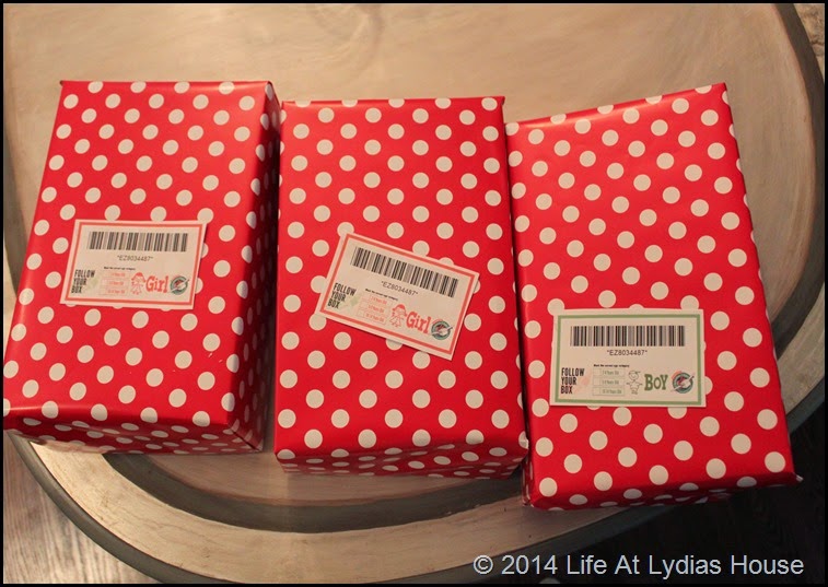 shoe box labels