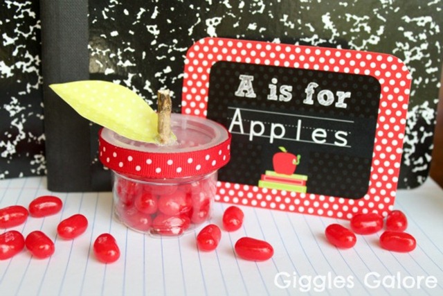 Back to School Apple Candy Treats