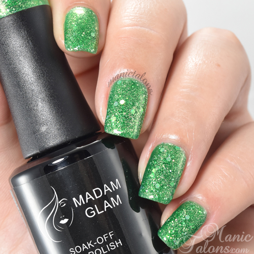 Madam Glam Gel Polish For Green Lovers Swatch