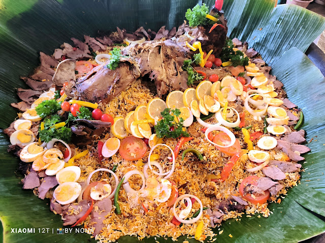 Nasi Briyani Kambing Panggang