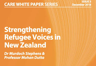 Mohan Dutta and Murdoch Stephens white paper on Strengthening Refugee Voices in New Zealand