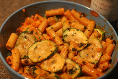 Recipes Zucchini Pasta on Zucchini Rigatoni Recipe   Recipe Syndicate   Seattlepi Com