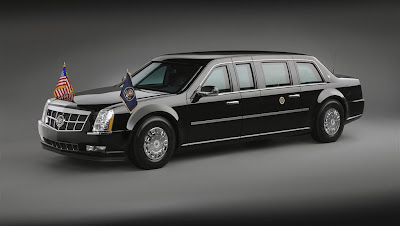 2009 Cadillac Presidential Limousine - Front Angle Studio