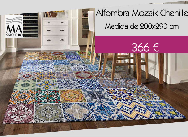 alfombra mozaik chenille