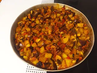 Fırında Etli Patlıcan Kebabı