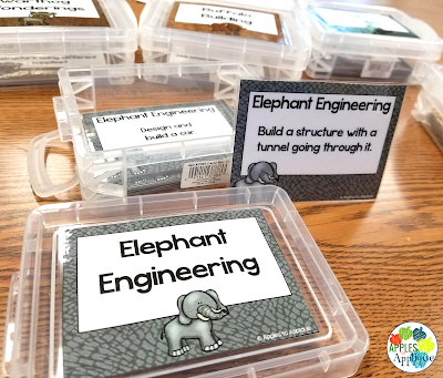 STEM Safari: Over 60 STEM Challenges for Elementary! | Apples to Applique