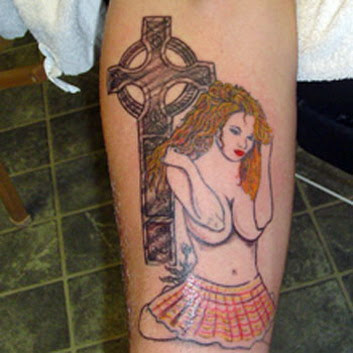 religious tattoo