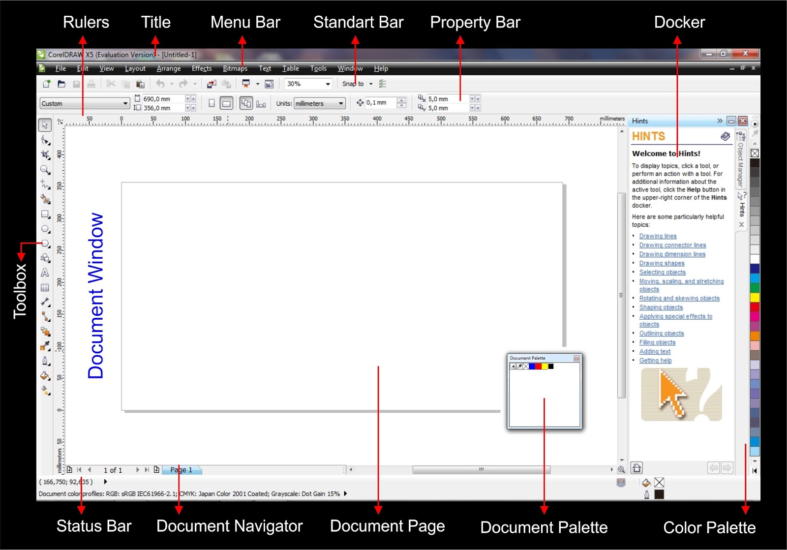  Cara  Membuat  Desain  Rumah Dengan  Corel  Draw  X7  