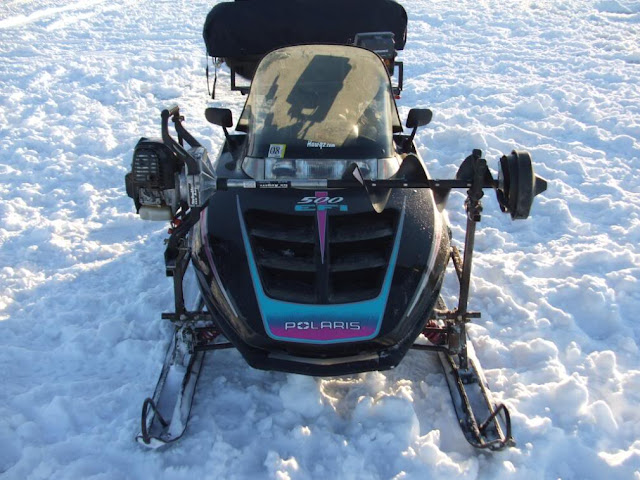 Snowmobile Auger Rack6