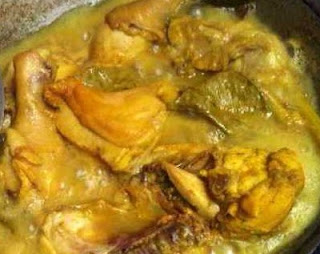 Cara membuat opor ayam bumbu kuning praktis dan sederhana spesial lebaran