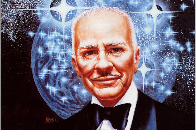 Robert A. Heinlein por Frank Kelly Freas