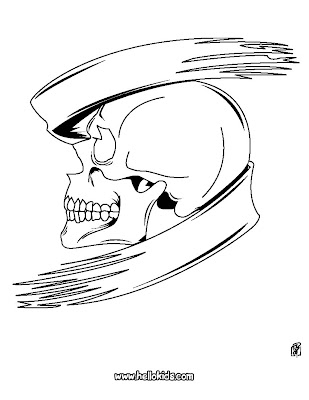 Halloween Coloring Pages  on Scary Halloween Skull Coloring Page    Disney Coloring Pages