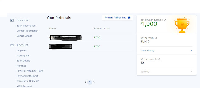 Daily Earn Money Rs.6000 With Upstox Referral Program 2021