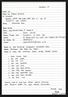Contoh Surat Lamaran Kerja Tulis Tangan Di Pabrik / Contoh Surat Lamaran Kerja Tulis Tangan 2 - Surat lamaran kerja berfungsi sebagai dokumen pernyataan diri, untuk melamar suatu posisi pekerjaan kepada orang atau perusahaan.