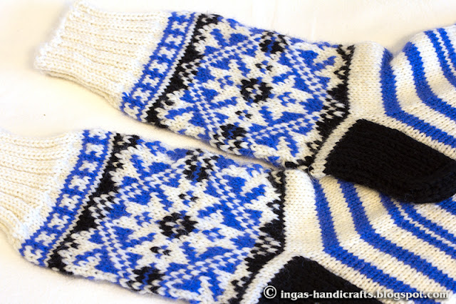 Rahvusliku mustriga sokid / National Pattern Socks