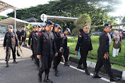 31 Personel Brimob Bone Yang Tergabung Dalam Satgas Damai Cartenz, Diberangkatkan Ke Papua