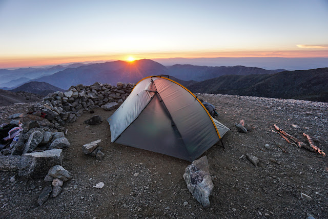 Double Tent in National Park