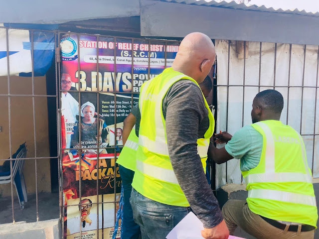 Lagos SHUT 367 Churches, Mosques, Hotels, Others