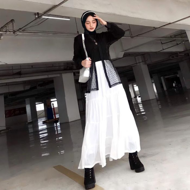 Rekomendasi Fashion Hijab Kekinian OOTD, Hijab Kekinian Fashion Hijab Casual 2022