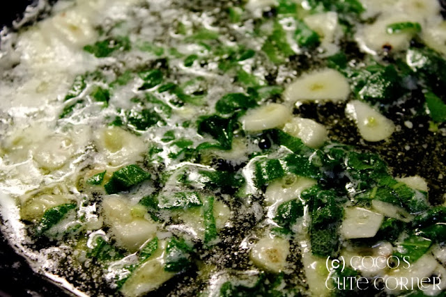 Ricotta Gnocchi with Sage Garlic Butter