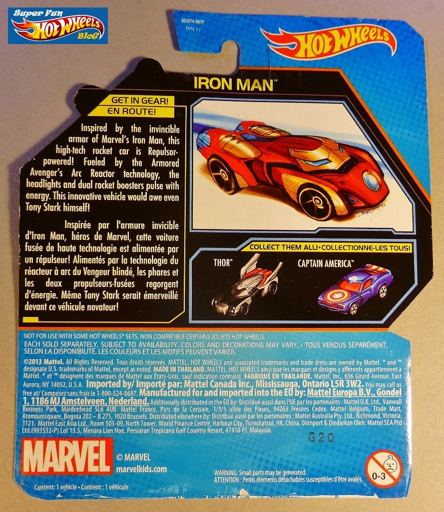 Super Fun Hot Wheels Blog HW Iron Man Car