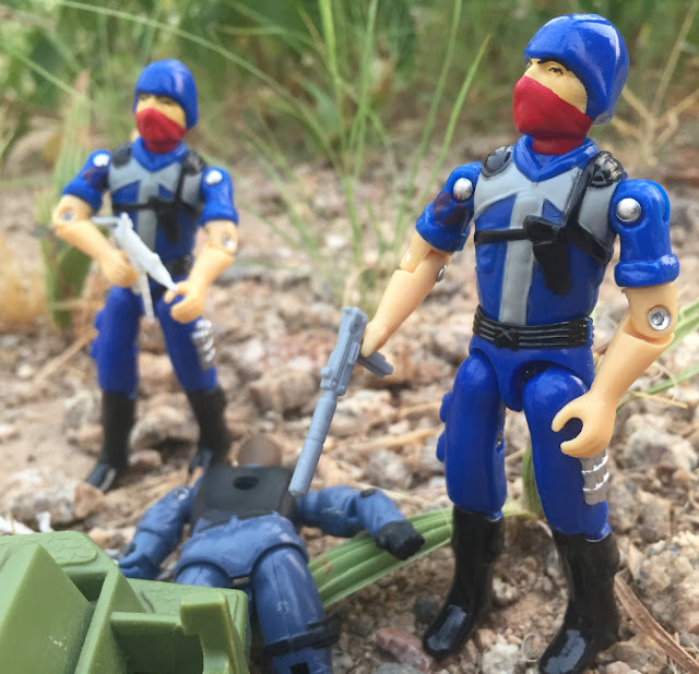 2018 Red Laser Army Cobra Driver, 2022 Stinger, Cobra Trooper, Factory Custom
