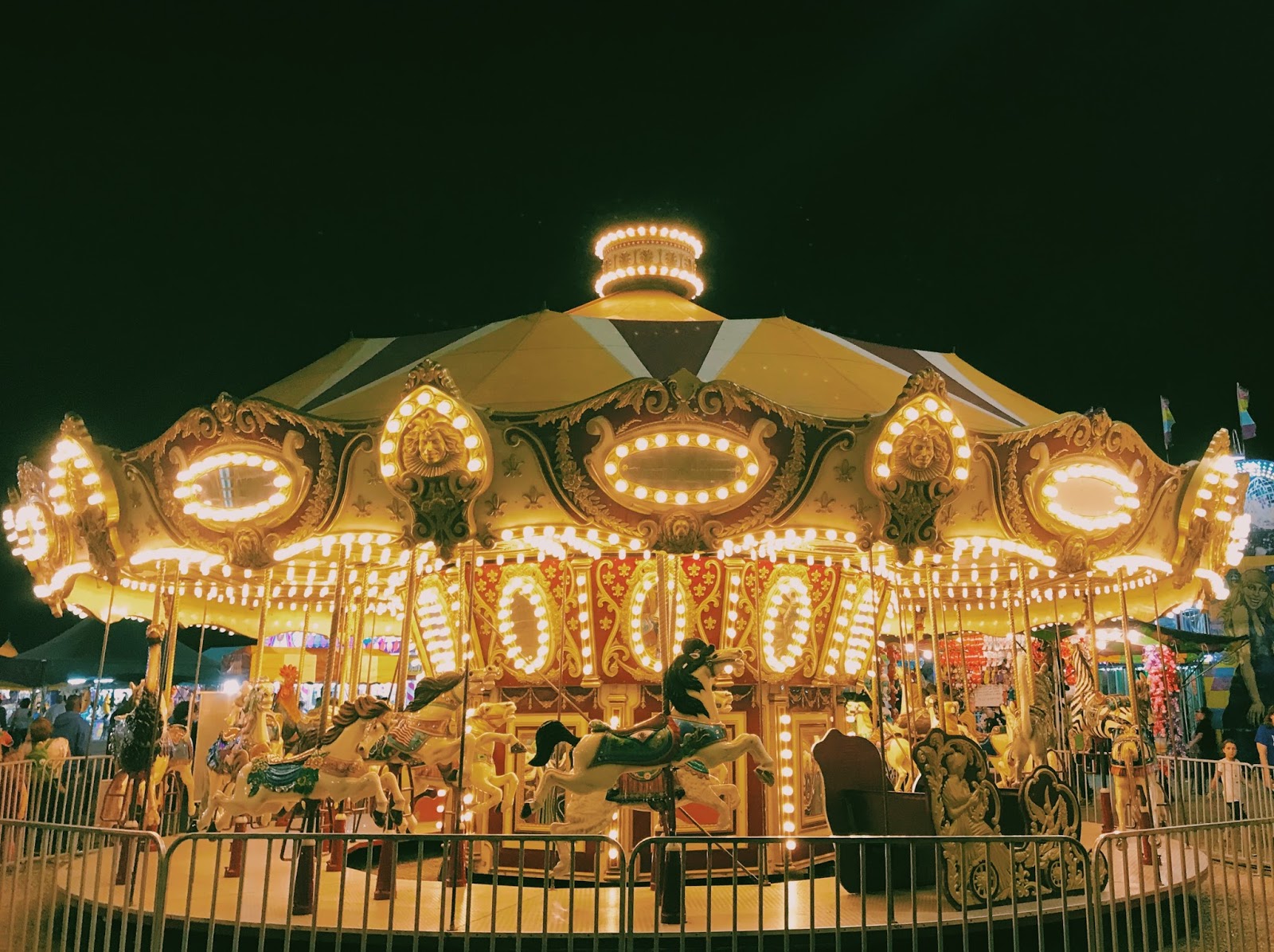 Carousel at Galveston County Fair & Rodeo