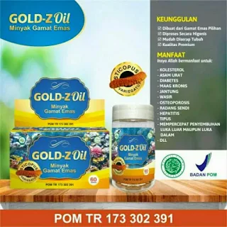 Kapsul minyak gamat emas "GOLD-Z Oil" | Inovasi pertama di Indonesia | Hub. Farikhin 0856.4229.2014