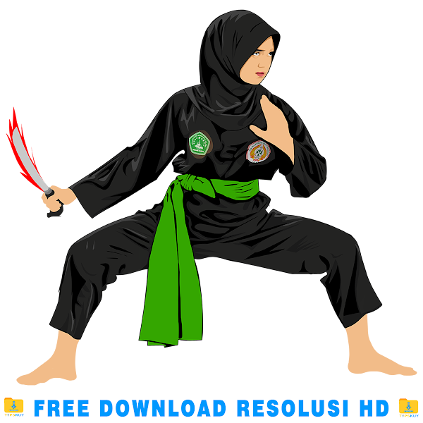 Free Download Vector Srikandi Pagar Nusa