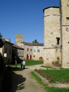 Larresingle, a medieval walled town near our farmhouse in South West France 