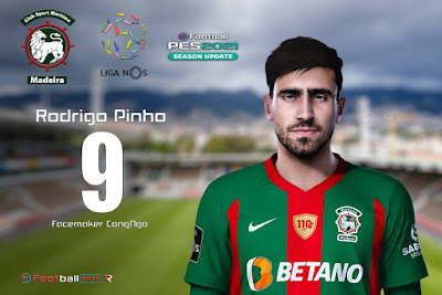 PES 2021 Faces Rodrigo Pinho by CongNgo