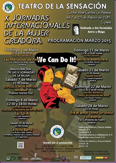 CARTEL DEFINITIVO MUJER CREADORA 2015