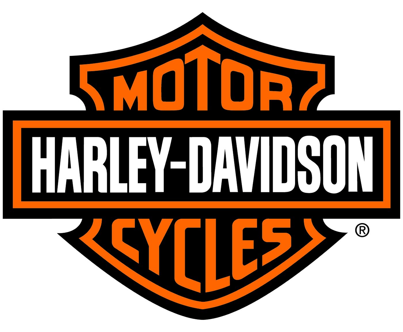 Harley Davidson Logo red full size