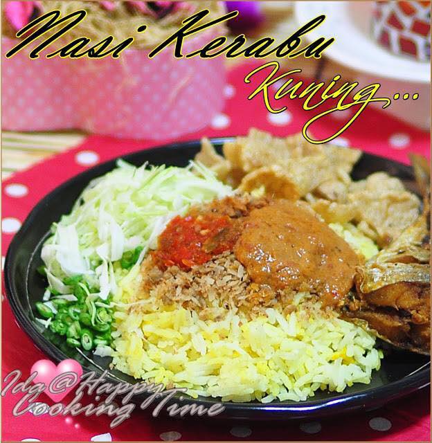  CUBA DULU NASI KERABU KUNING,PASTI NAK LAGI