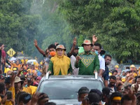 Hari ini: Kampanye Pasangan In-Dah di Bolo, Jalan Macet Mulai dari Rasabou Hingga Nggembe