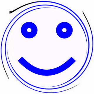 blue smiley